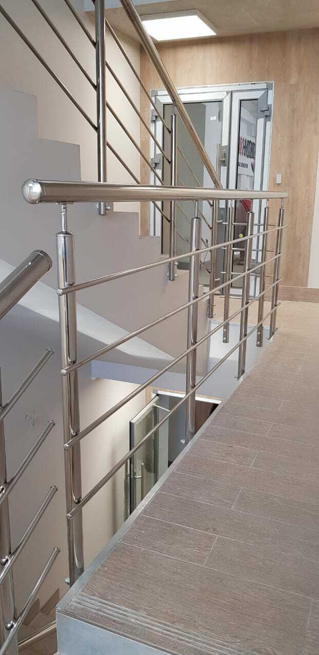 Выполненный заказ — Ограждения в здании банка, г. Новокузнецк, февраль 2020